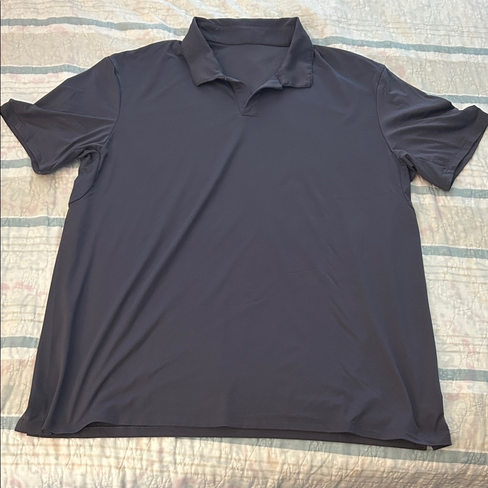 Men's Gray Polo Shirt